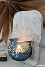 wonderwood Glass Wall Candle Holder